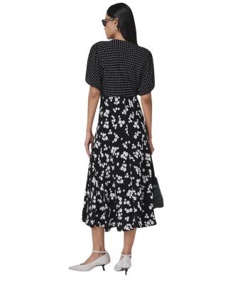 Lulu V-Neck Midi Dress