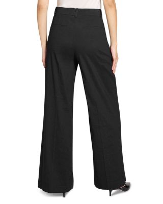 High Waist Wide Leg Trousers 