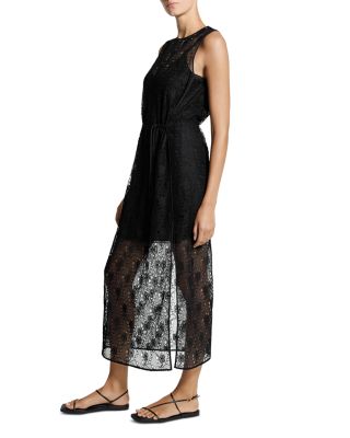 Lace Tie Waist Dress  