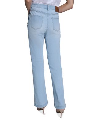 High Rise Ankle Jeans in Lagoon Wash