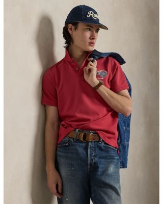 Classic Fit Tractor Appliqu&eacute;d Polo Shirt