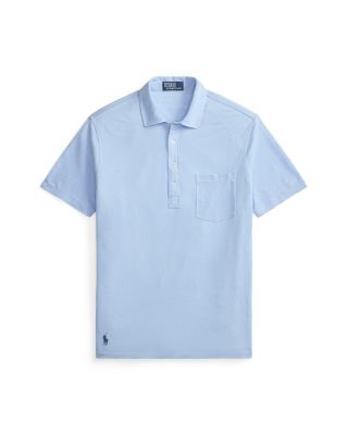 Standard Fit Linen Piqu&eacute; Polo Shirt