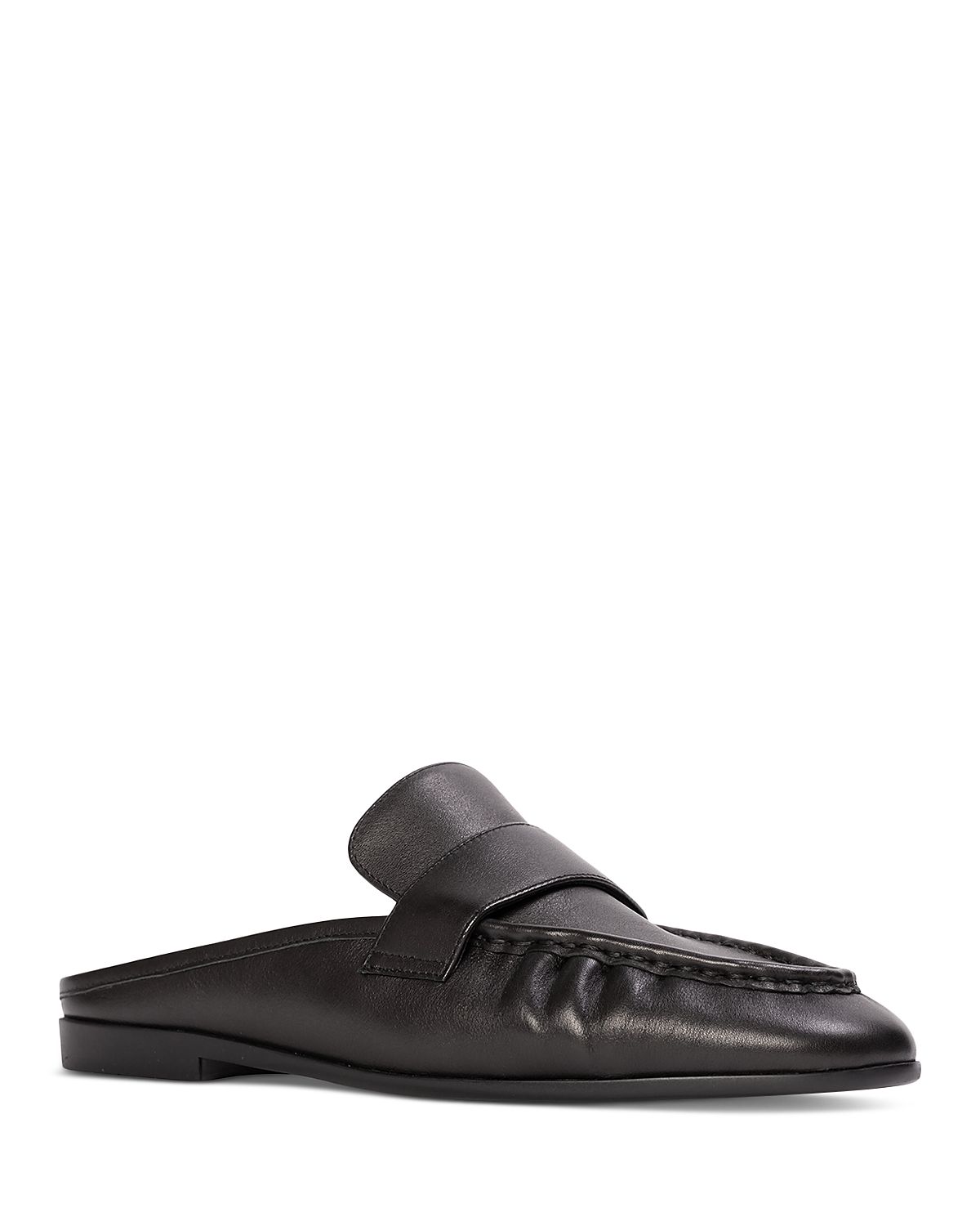 Black Suede Studio Women's Gabby Loafer Mules