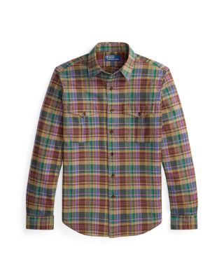 Classic Fit Madras Shirt
