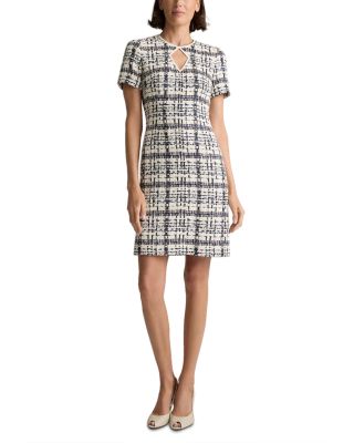 St. Tropez Tweed Short Sleeve Dress