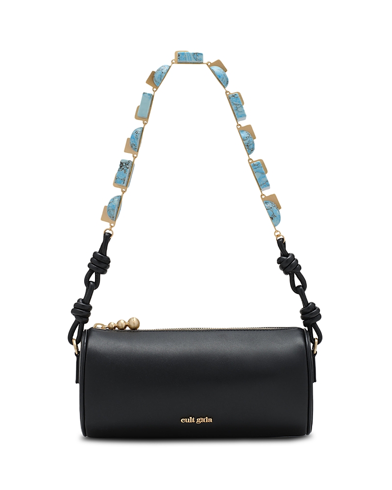 Cult Gaia Zozina Leather Shoulder Bag