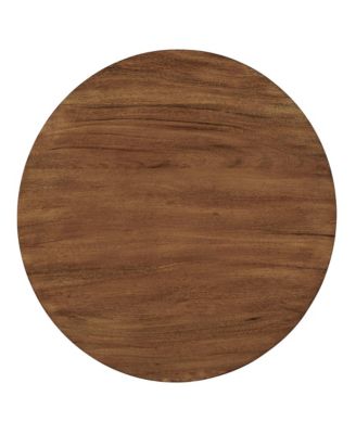 Viva Round Acacia Wood Side Table
