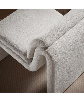 Dune Boucle Upholstered Armless Accent Chair