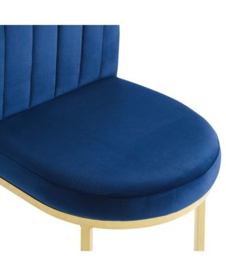 Isla Performance Velvet Dining Side Chair, Set of 2