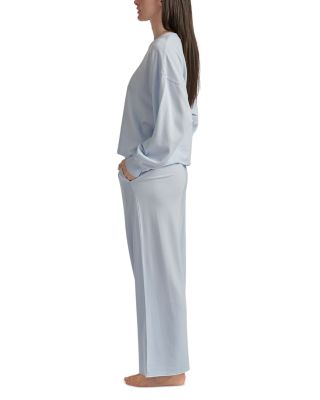 Sweatshirt & Wide Leg Pants Set