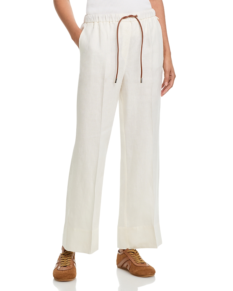 Herno Linen Drawstring Pants