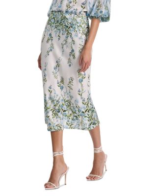 Maeve Midi Length Slip Skirt