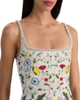 Julia Embellished Scoop Neck Dress