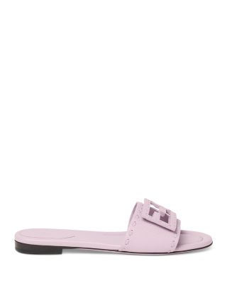 Women's Baguette Leather Selleria Slides