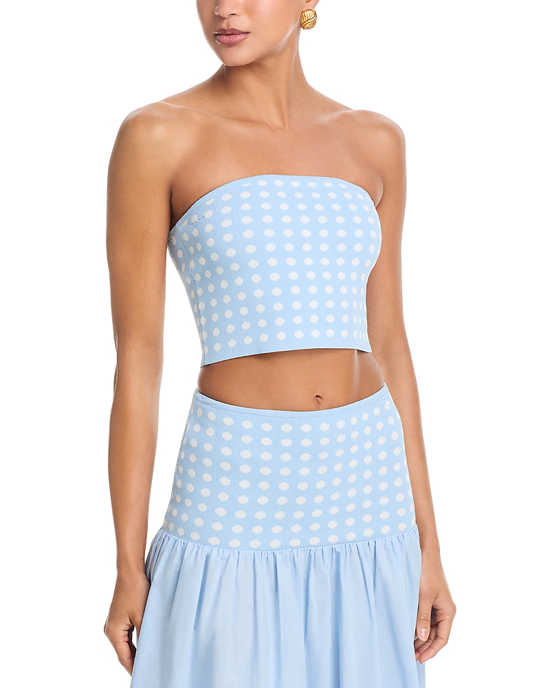 Aqua Polka Dot Top - Exclusive