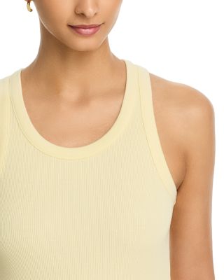 Ribbed Scoop Neck Tank