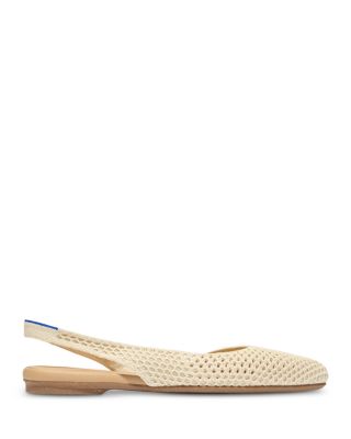 Women's The Almond Mesh Slingback Flats