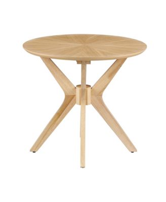 Crossroads 24&acirc;€ Round Wood Side Table