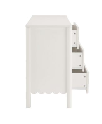 Emmeline Scalloped 6-Drawer Dresser