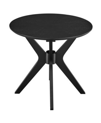 Crossroads 24&acirc;€ Round Wood Side Table