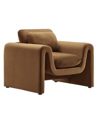 Waverly Performance Velvet Armchair