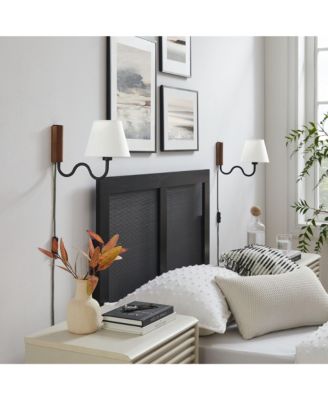  Sunlit Squiggle Arm Wall Sconce