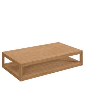 Carlsbad Teak Wood Outdoor Patio Coffee Table