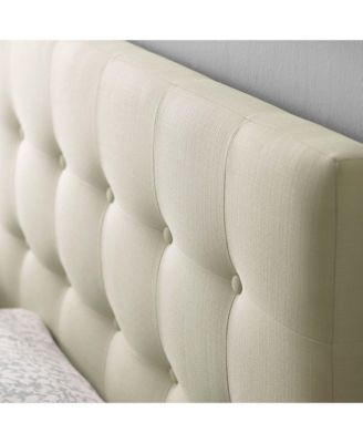 Emily Upholstered Fabric Headboard, Full