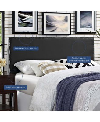 Phoebe Upholstered Vinyl Headboard, King