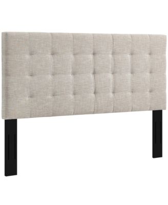 Modway Paisley Tufted Upholstered Linen Fabric Headboard, California King