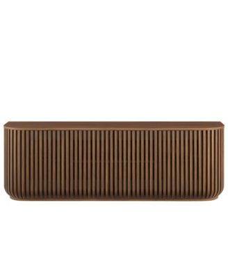 Fortitude 75" Curved Sideboard Storage Cabinet