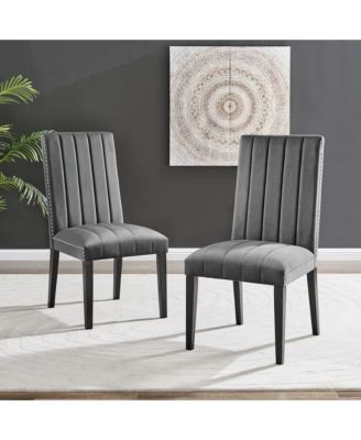 Catalyst Performance Velvet Dining Side Chairs, Set of 2