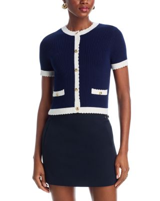 Bennet Rib Knit Short Sleeve Top