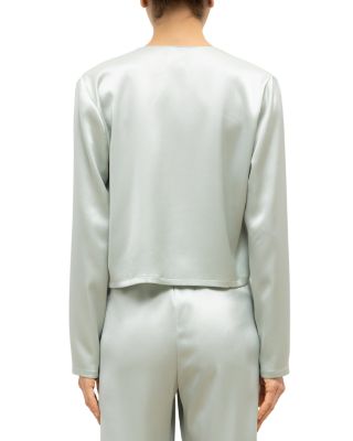 Crewneck Button Front Cardigan