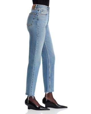Cropped Jeans in Vintage Wash
