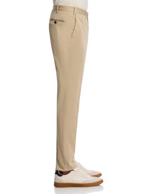 Garment-Dyed Silkochino Slim Fit Pants