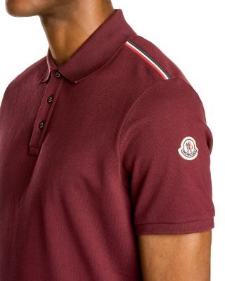 Short Sleeve Stripe Polo Shirt