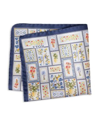 Patchwork Panama Silk Pocket Square