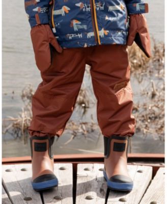 Boys' Short Rain Boots in Natural Rubber - Toddler, Little Kid, Big Kid