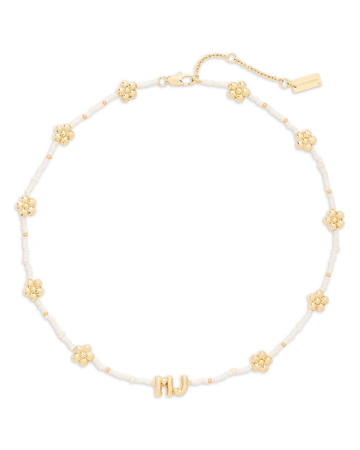 Marc Jacobs The Beaded Mj Balloon Necklace