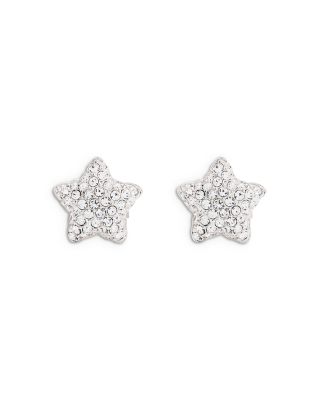 The Star Pav&eacute; Stud Earrings