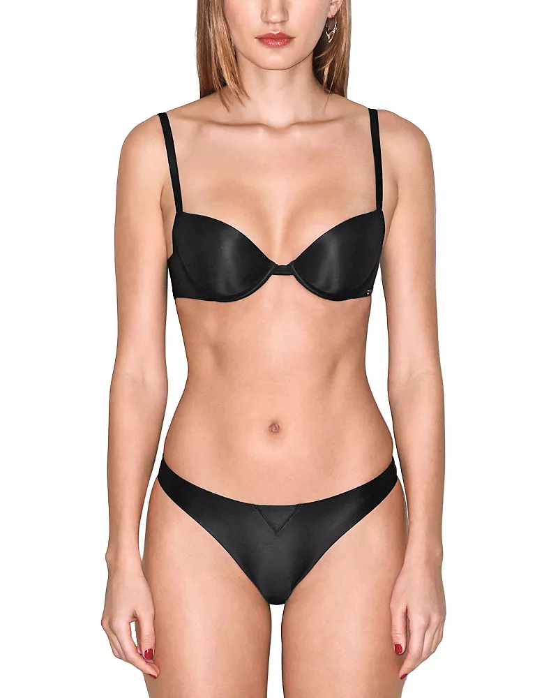Fleur du Mal Le Stretch Gloss T-Shirt Bra