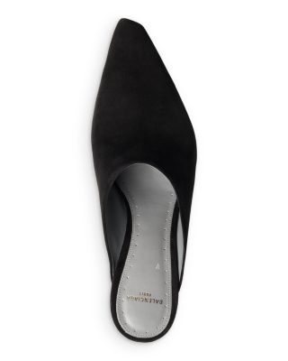 Women's Duchesse Suede Mule Pumps
