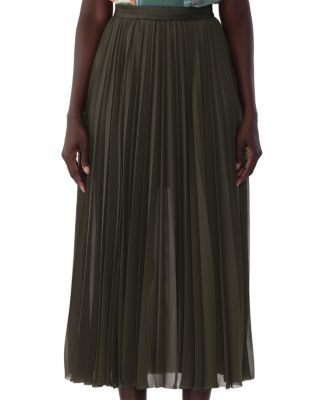 Chiffon Pleated Skirt