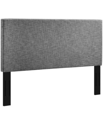 Taylor Upholstered Linen Fabric Headboard, Full/Queen