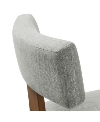  Nalani Fabric Upholstered Dining Chairs, Set of 2