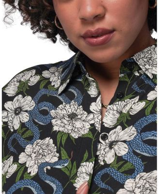  Plus The Empower Long Sleeve Button Up Shirt