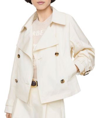 Cropped Lightweight Ladybrook Trench Jacket
