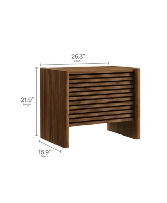  Emric Wave Nightstand