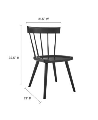  Sutter Wood Dining Side Chair
